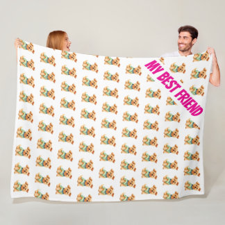 Couverture Polaire Pet Grooming Personalized Gold Elegant Collection