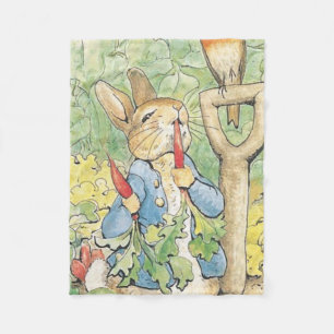 Couverture Polaire Peter Rabbit In The Garden - Beatrix Potter