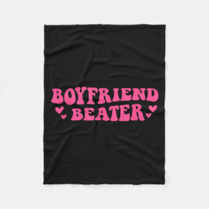 Couverture Polaire Petit ami Beater Humour drôle Rétro Groo