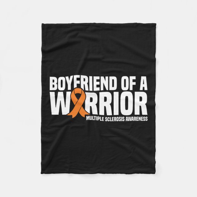 Couverture Polaire Petit Amis D'Un Guerrier Ms Multiple Sclerosis Awa (Devant)