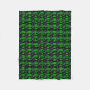 Couverture Polaire Petit diable vert