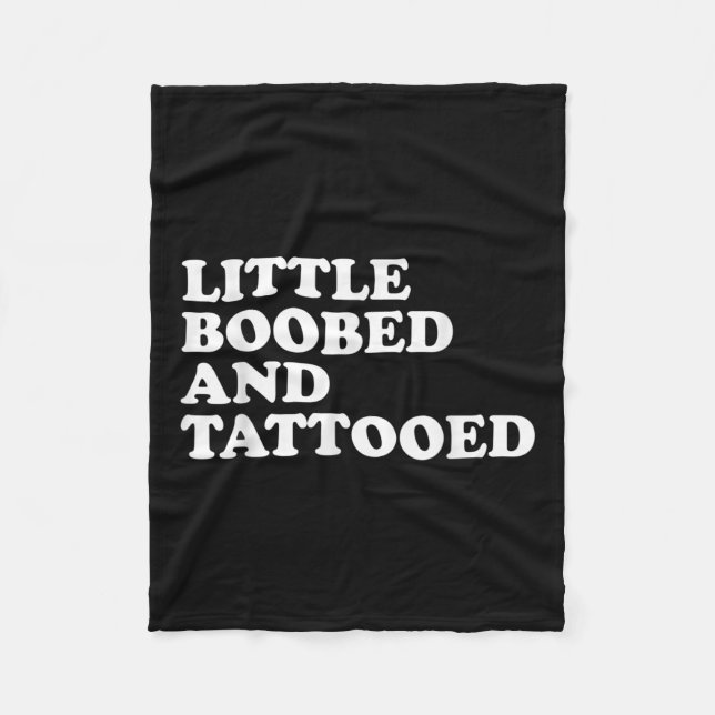 Couverture Polaire Petit Ed Et Tatouage - Tatouage (Devant)