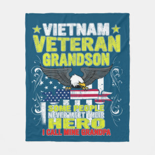 Couverture Polaire petit-fils vétéran du vietnam