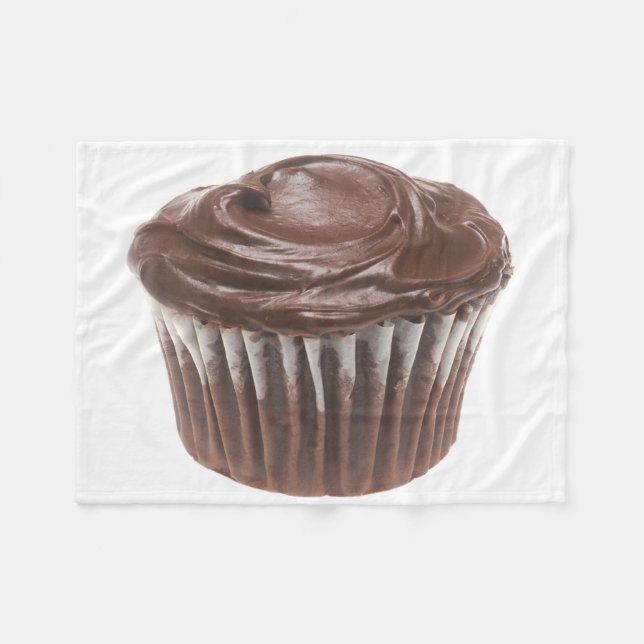 Couverture Polaire Petit gâteau de chocolat (Devant (Horizontal))