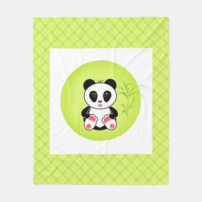 Couverture Polaire Petit Panda (Devant)