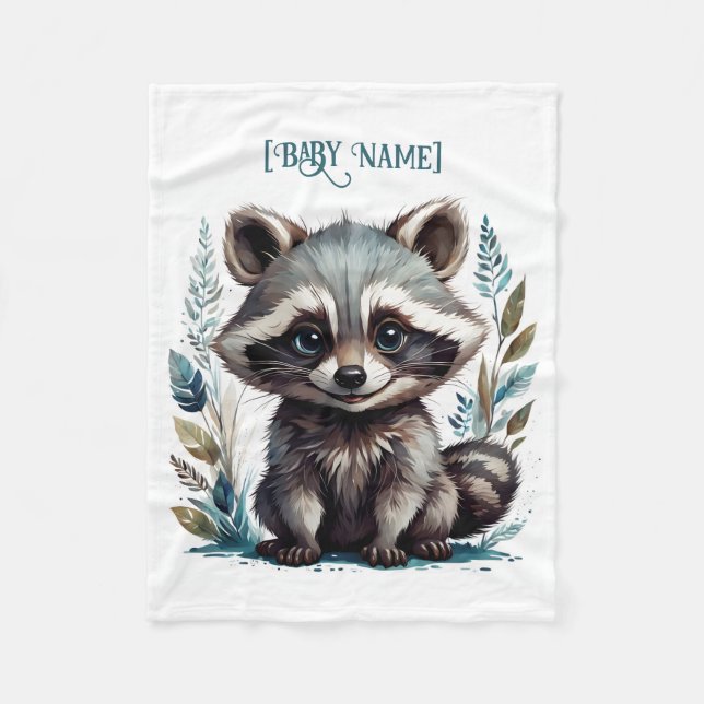 Couverture Polaire Petit Racon personnalisé (Devant)