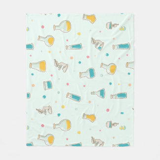 Couverture Polaire Petit Scientifique au Travail” Enfants Mignons Sci