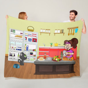 Couverture Polaire Petits-déjeuners
