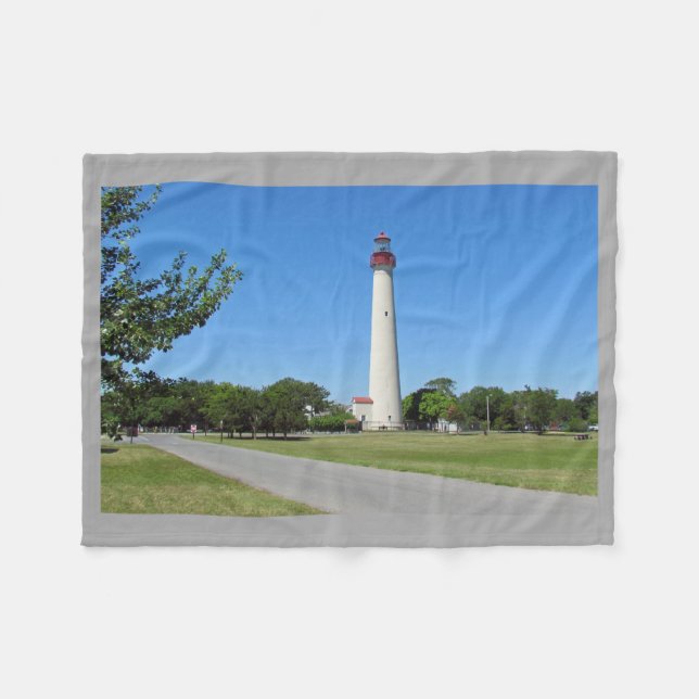 Couverture Polaire Phare de Cape May (Devant (Horizontal))