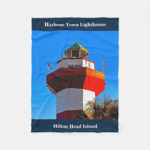Couverture Polaire Phare de la ville de Blue Trimple Hilton Head Harb