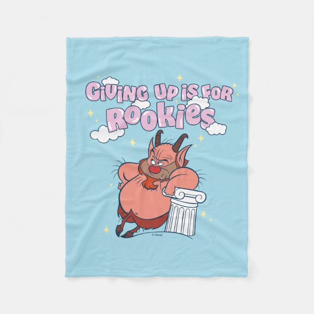 Couverture Polaire Phil - Giving Up is for Rookies Fleece Blanket (Devant)