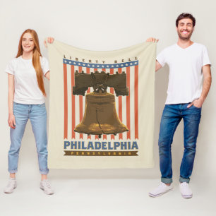 Couverture Polaire Philadelphie   Liberty Bell