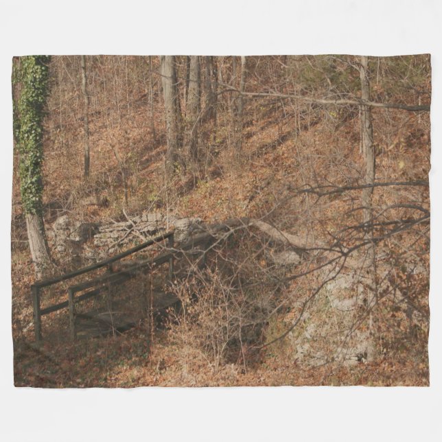 COUVERTURE POLAIRE PHOTO CAMO #7 FLEECE BLANKET (Devant (Horizontal))