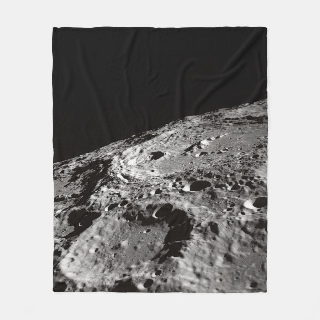 COUVERTURE POLAIRE PHOTO DE LA SURFACE DE LA LUNE (Devant)