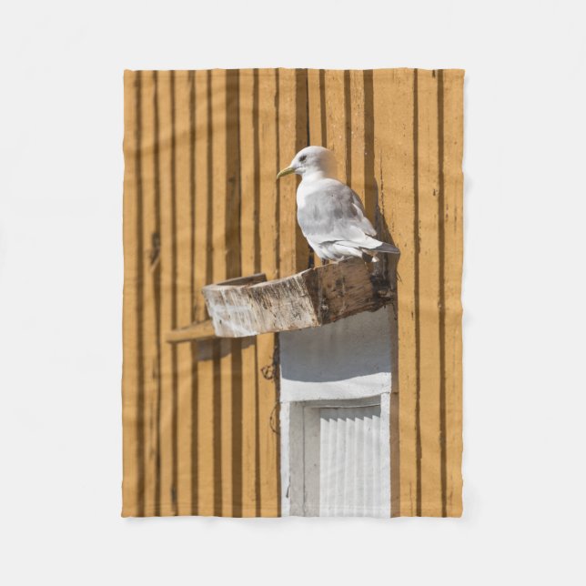 Couverture Polaire Photo Seagull Bird (Devant)