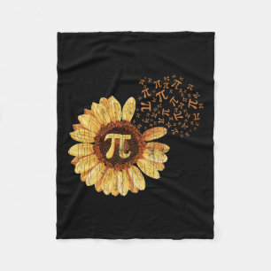 Couverture Polaire Pi Apparel Pi Jour Sunflower Attire Math Drôle Cad