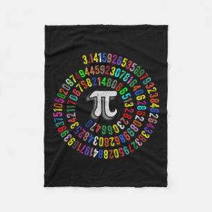 Couverture Polaire Pi Day 3.14159 Pi Symbole Enseignant Sciences Et M