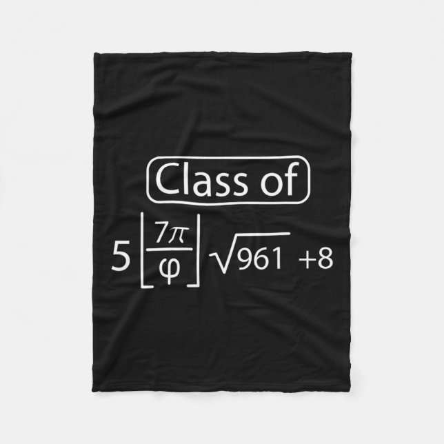 Couverture Polaire Pi Day Cl De 2025 Graphic Funny Math Lover Graduat (Devant)