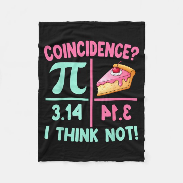 Couverture Polaire Pi Égale Tarte Pour Prof De Maths Amateur De Pi Da (Devant)