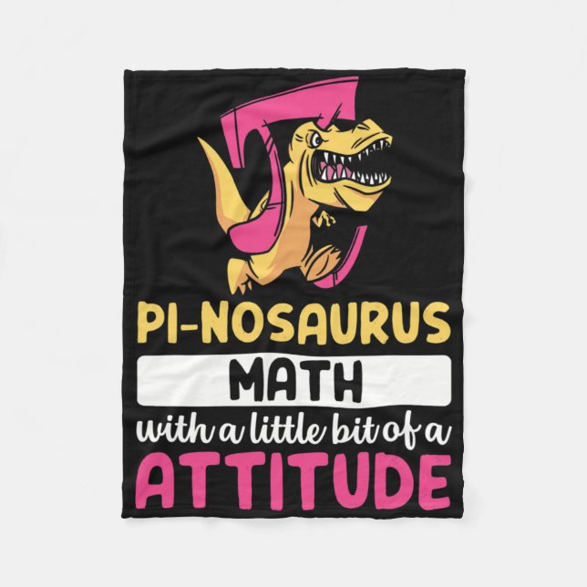 Couverture Polaire Pi Mathématiques Mathématiques Dinosaure Dino Pi D (Devant)