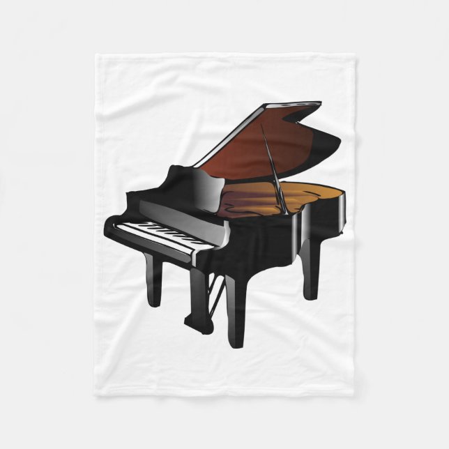 Couverture Polaire Piano (Devant)