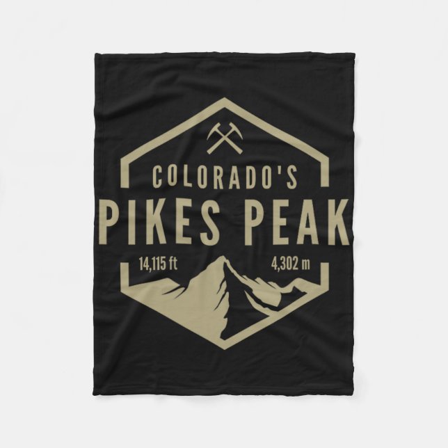 Couverture Polaire Pic de Pikes Colorado (Devant)