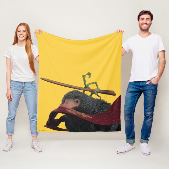 Couverture Polaire Pickett & Teddy With Wand and Tie (En situation)