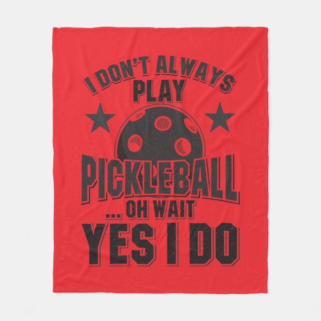 Couverture Polaire Pickleball (Devant)