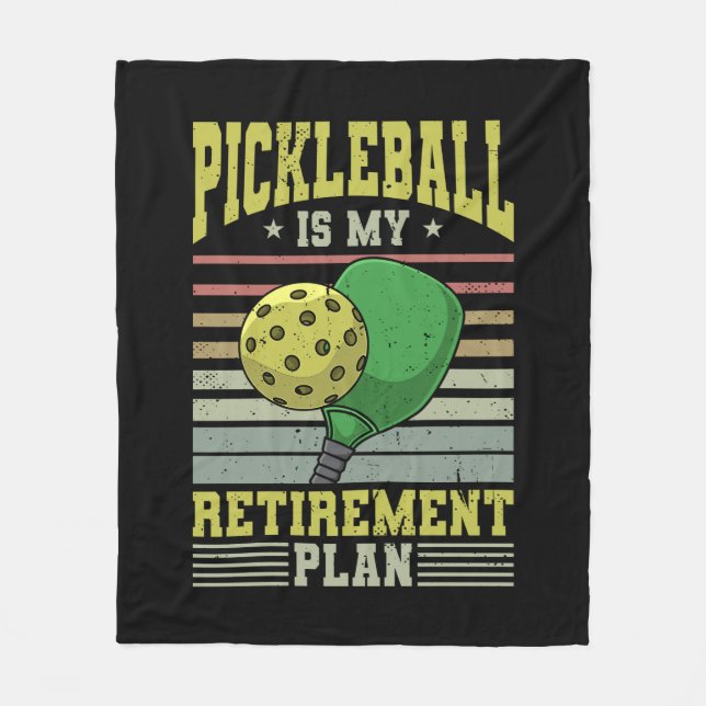 Couverture Polaire Pickleball (Devant)