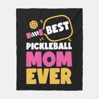 Couverture Polaire Pickleball Maman Mère Meilleur