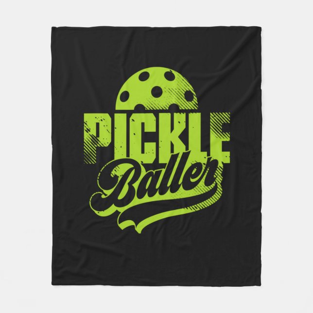 Couverture Polaire Pickleball Pickaller (Devant)