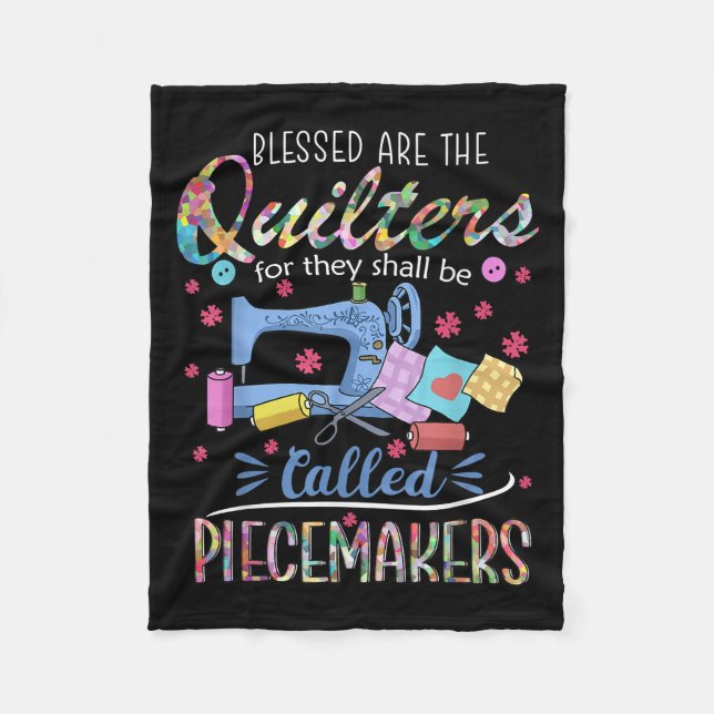 Couverture Polaire Piecemakers Piecemakers Quilting Couture Cadeau (Devant)