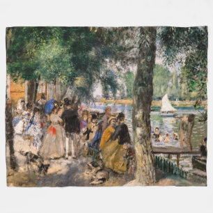 Couverture Polaire Pierre-Auguste Renoir - Baignade sur la Seine