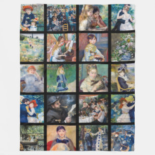 Couverture Polaire Pierre-Auguste Renoir - Chefs-d'oeuvre Grille Coll