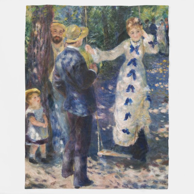 Couverture Polaire Pierre-Auguste Renoir - La Couture (Devant)