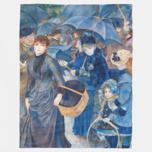 Couverture Polaire Pierre-Auguste Renoir - Les Parapluies