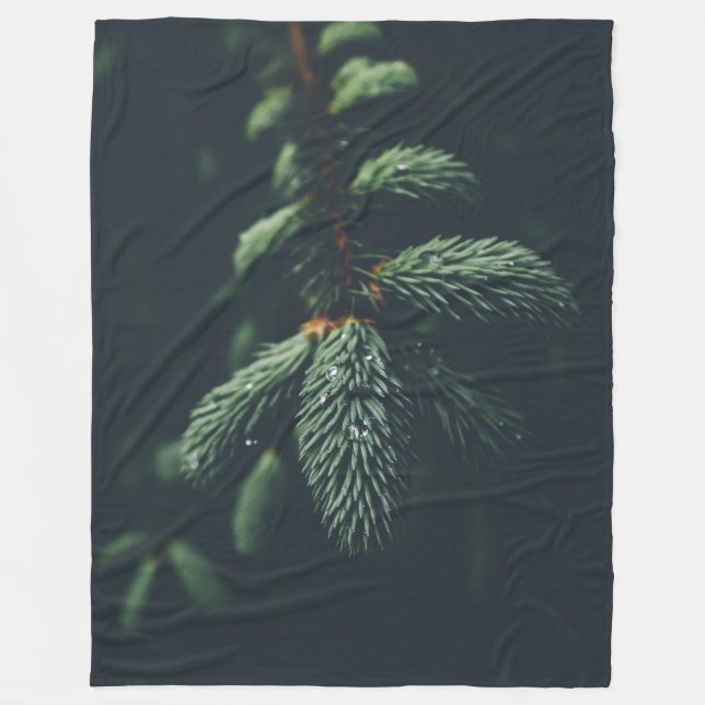 COUVERTURE POLAIRE PINE CONES (Devant)