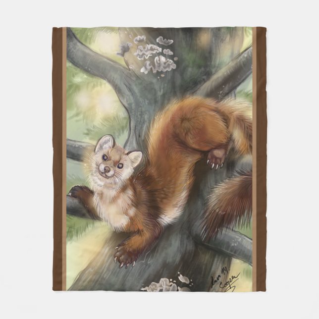 Couverture Polaire Pine Marten (Devant)