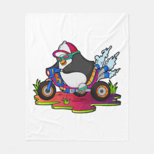 Couverture Polaire Pingouin as Biker