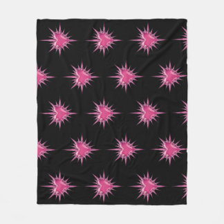 Couverture Polaire Pink Barbed Heart Cybersigilism Fleece Blanket