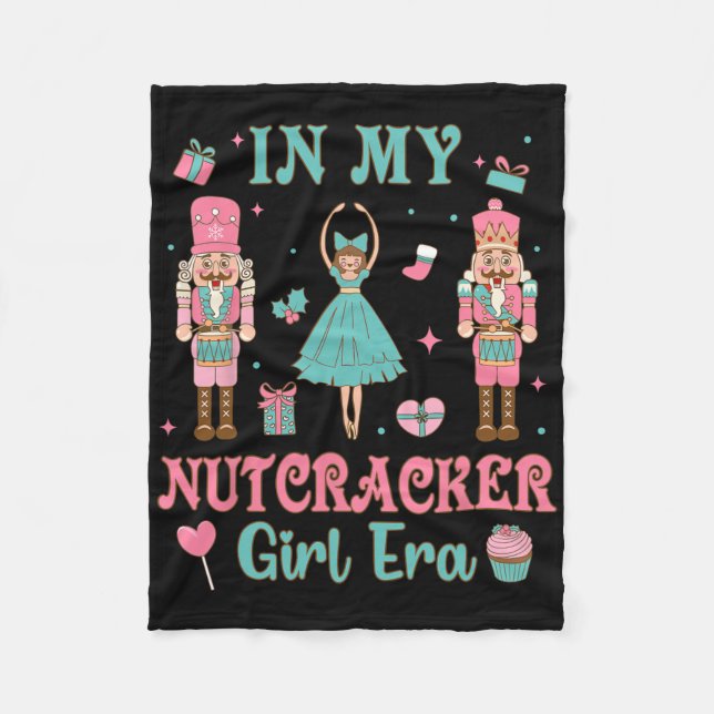 Couverture Polaire Pink Nutcracker Squad In Nutcracker Girl Era Chris (Devant)