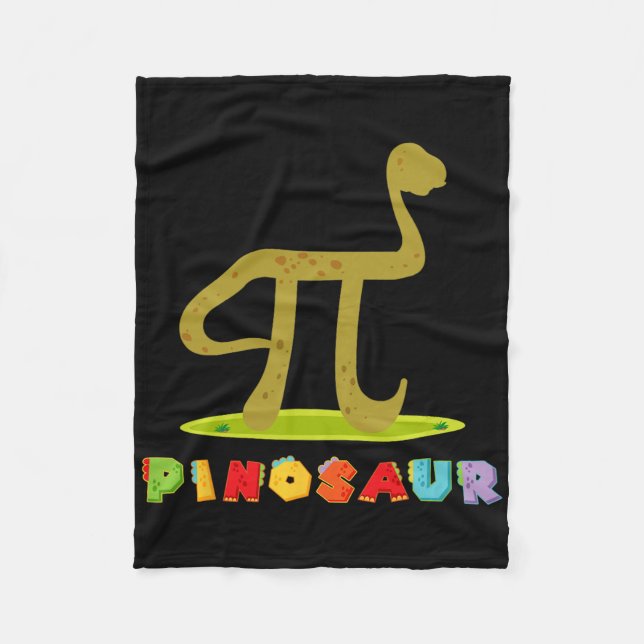 Couverture Polaire Pinosaur Funny Pi Day Dinosaur Math Lover Science  (Devant)