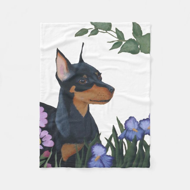 Couverture Polaire Pinscher miniature (Devant)