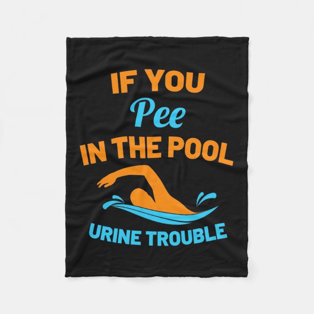 Couverture Polaire Pipe De Bain Dans La Piscine (Devant)