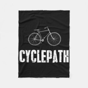 Couverture Polaire Piste cyclable Vélo drôle VTT Cyclistes