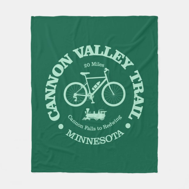 Couverture Polaire Piste de la vallée de Cannon (cyclisme) (Devant)