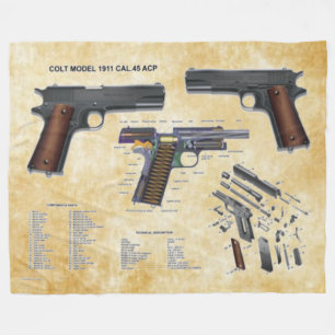 COUVERTURE POLAIRE PISTOIRE D'COLT EN 1911