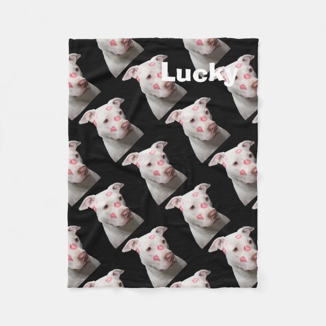 Couverture Polaire Pitbull de Kissable (Devant)