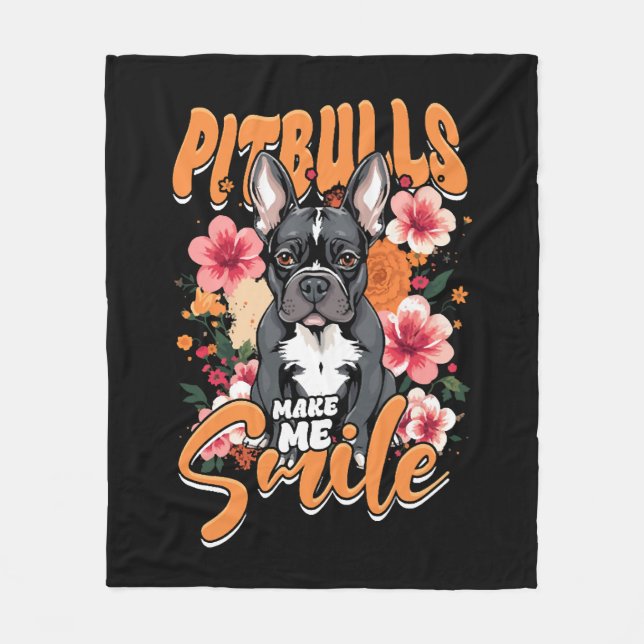 Couverture Polaire Pitbull Pitbull (Devant)