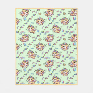 Couverture Polaire Pixel La Puppicorn Poubelle Chien Puppicorn